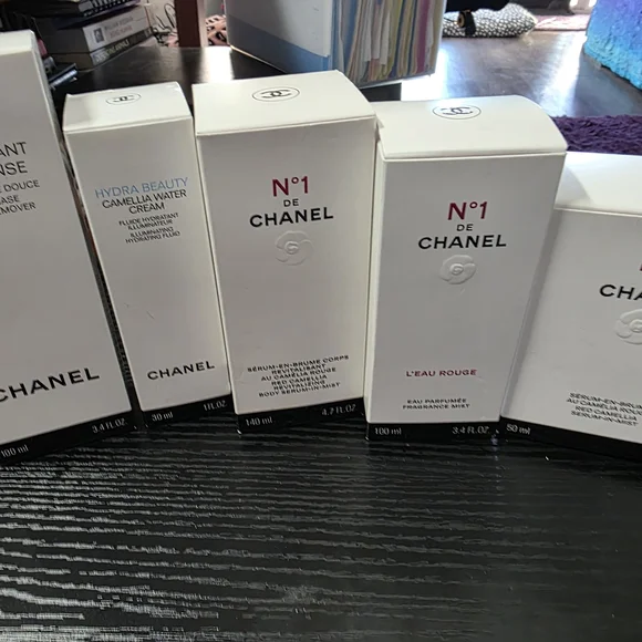 CHANEL Makeup Remover and Skincare Collection - White